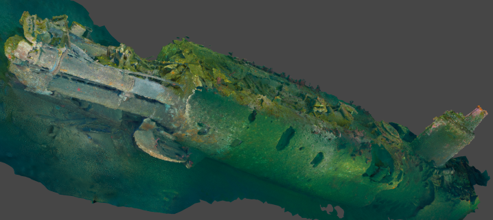 UB88 Photogrammetry Project – Dive 5 (Forward Section)
