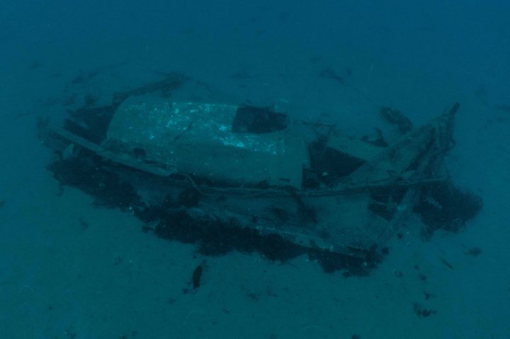 Unidentified Wreck (Hamilton Cove, Catalina — 160 fsw)